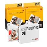 KODAK Mini 3 Retro 4PASS Fotodrucker, tragbar (7,6 x 7,6 cm)...